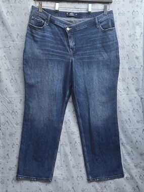 Hollister California Ultra High-Rise Dad Jeans Vintage Stretch Denim. 20R/w35R
